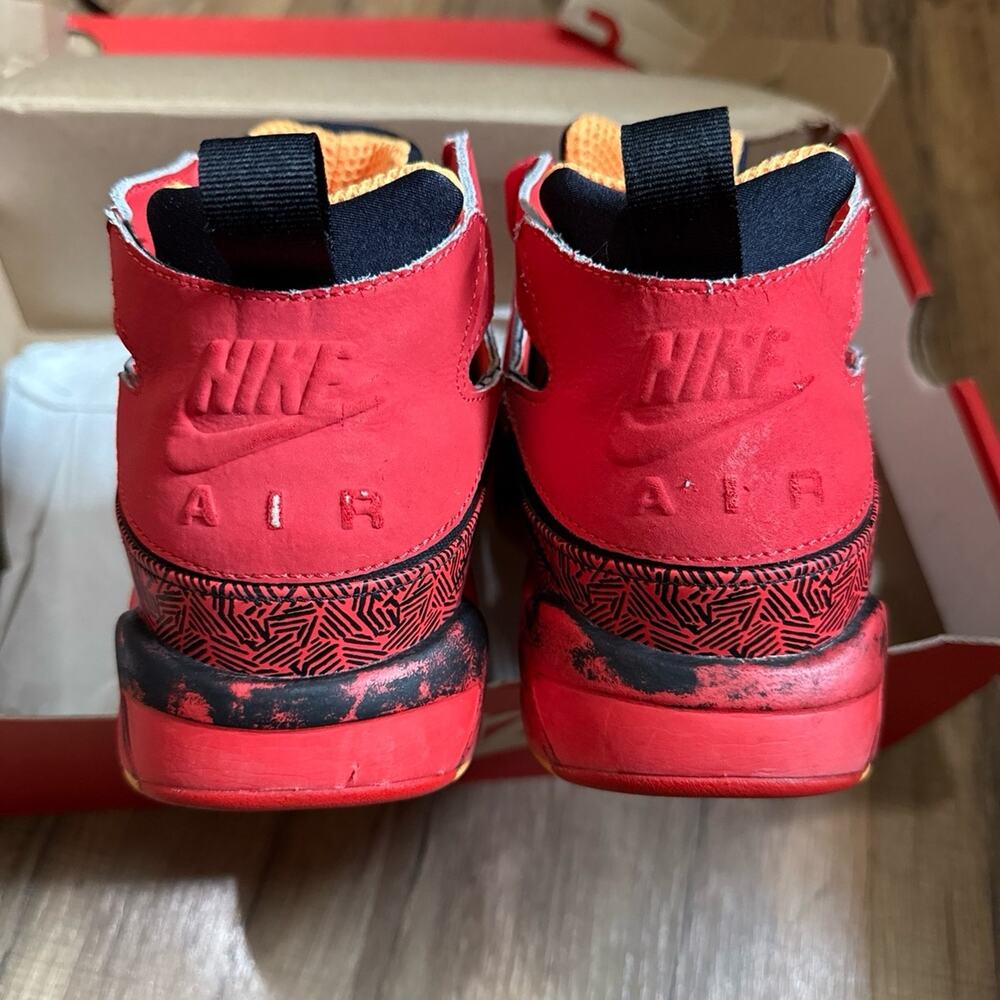 Nike Air Tech Challenge Huarache Agassi Light Crimson Aromic Mango - Picture 5 of 11